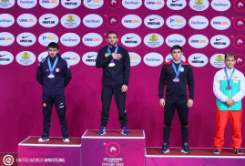 23 Yaş Altı Avrupa Güreş Şampiyonası'nda Ermenistan’ın serbest stilde güreş takımı 2 gümüş ve 2 bronz madalya kazandı