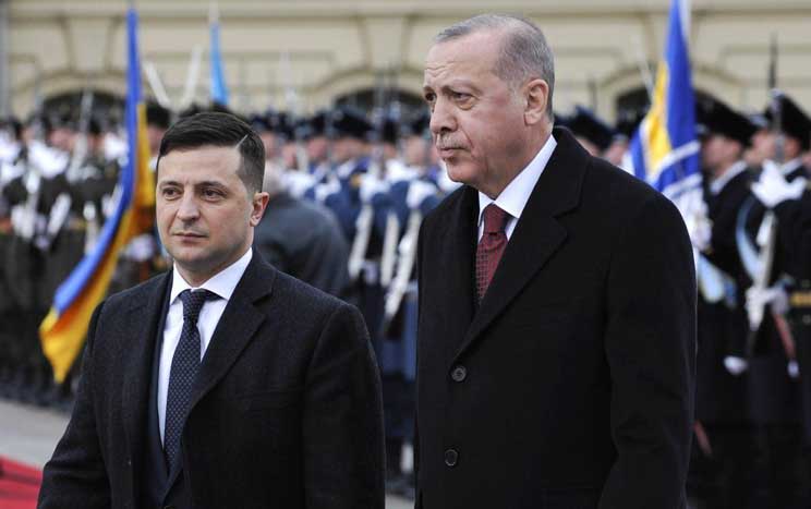 Эрдоган и Зеленский обсудили ситуацию на Украине