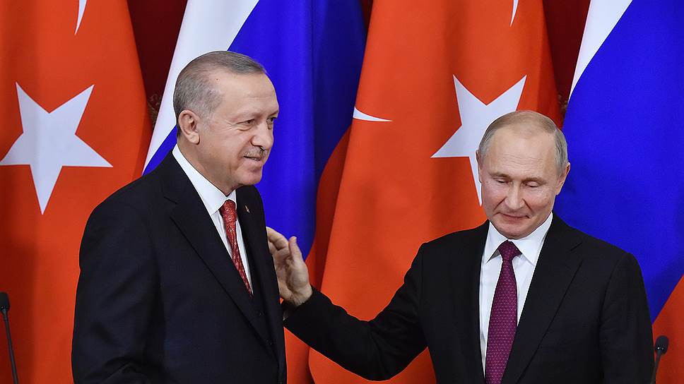 Путин и Эрдоган договорились о встрече российской и украинской делегаций в Стамбуле