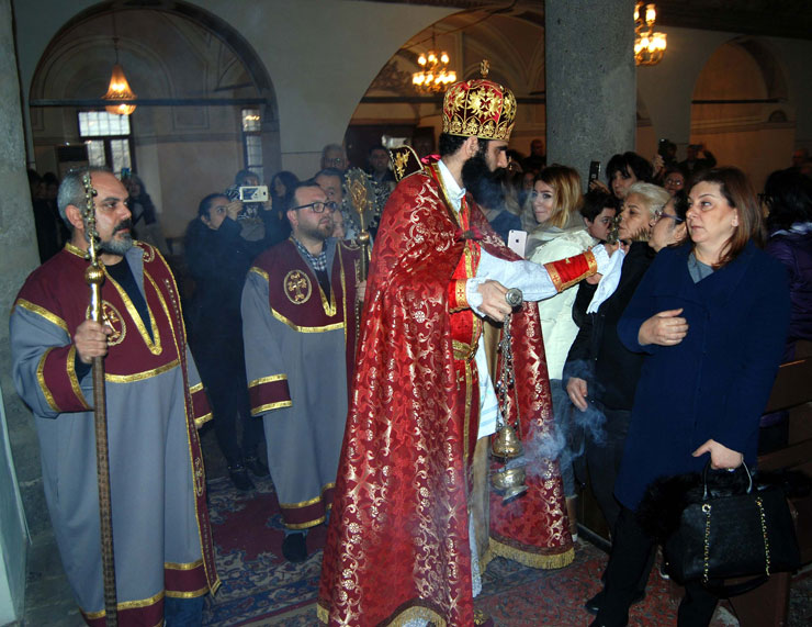 Kayseri'de Ermeni 'Miçing ayini' yapıldı