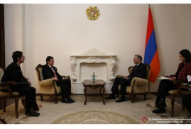 Grigoryan, AGİT Minsk Grubu Fransız Eşbaşkanı ile Karabağ'ı görüştü