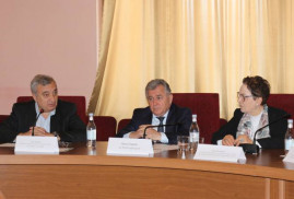 Ermenistan Bilimler Mill Akademisi’nde Marağa Soykırımı’nın 30. yıldönümüne ithafen konferans düzenlendi