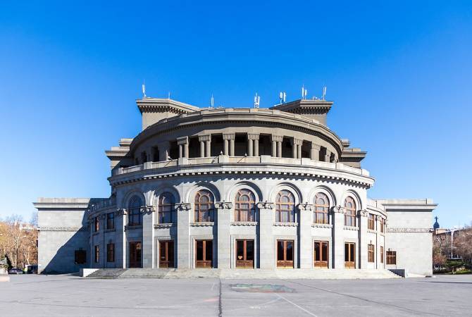 Yerevan Opera tiyatrosu Ermeni Soykırımı'nın yıldönümü münasebetiyle, anma konseri düzenleyecek