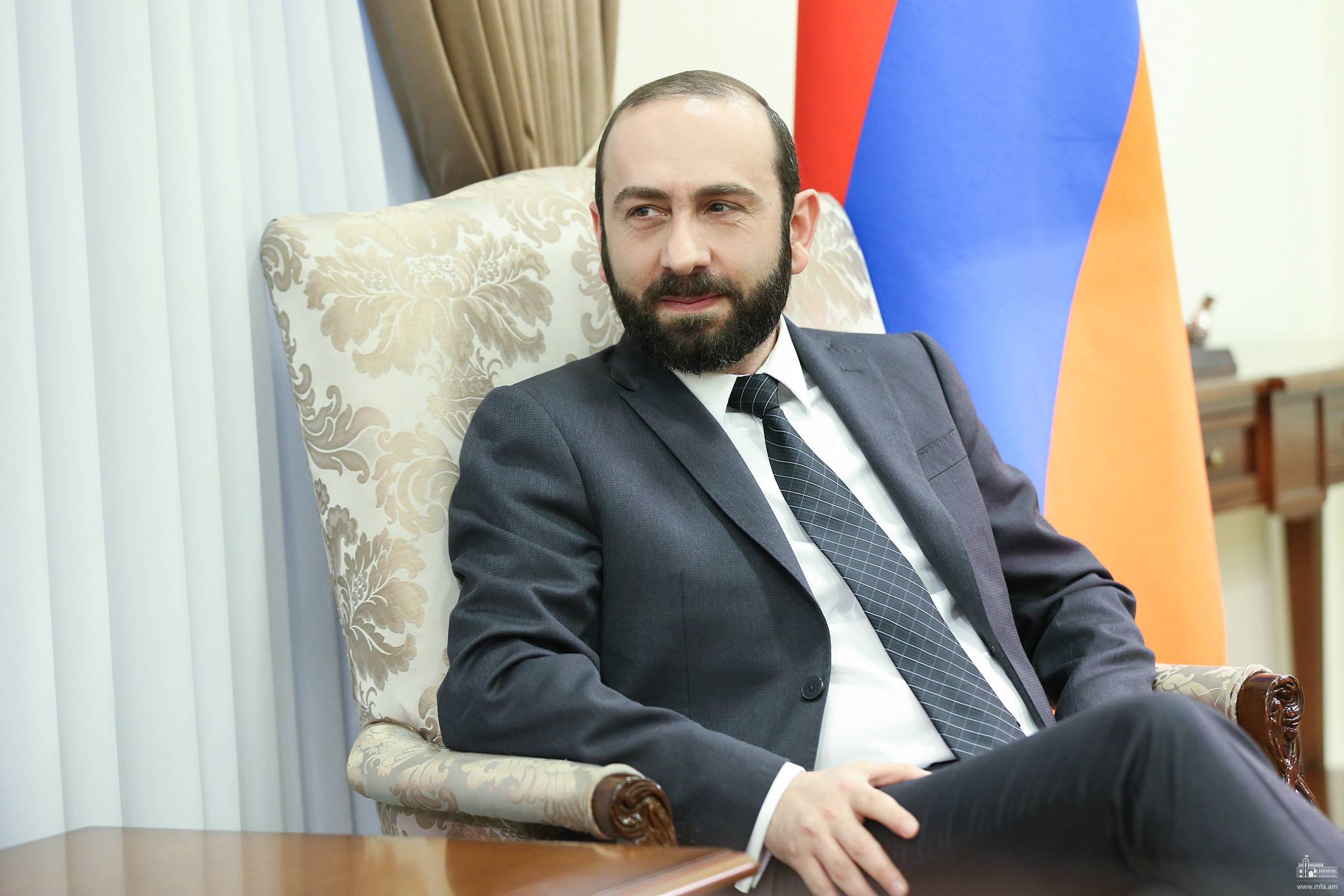 Ermenistan Dışişleri Bakanı Mirzoyan, Toivo Klaar'ın başkanlığındaki heyet ile bir araya geldi