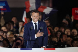 Fransa'da seçimin galibi Macron