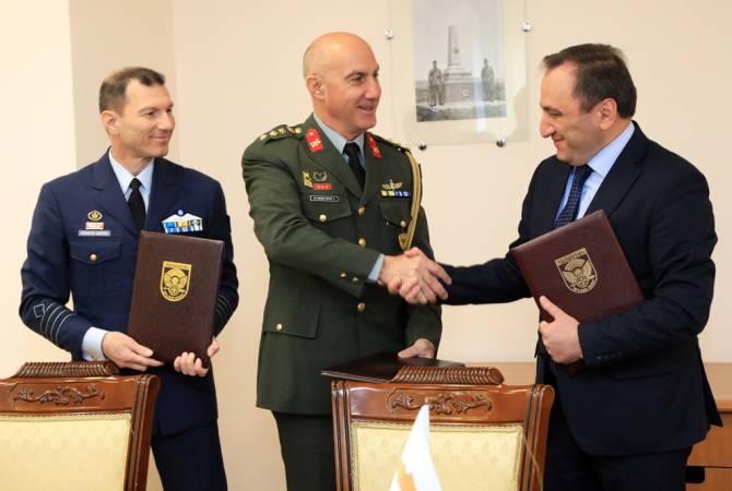Savunma Bakanlığı’nda Ermenistan-Yunanistan-Kıbrıs üçlü işbirliği planlama istişare toplantıları gerçekleşti