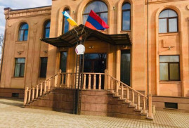 Ermenistan'ın Ukrayna Büyükelçiliği yeniden Kiev'de faaliyetlerine başladı