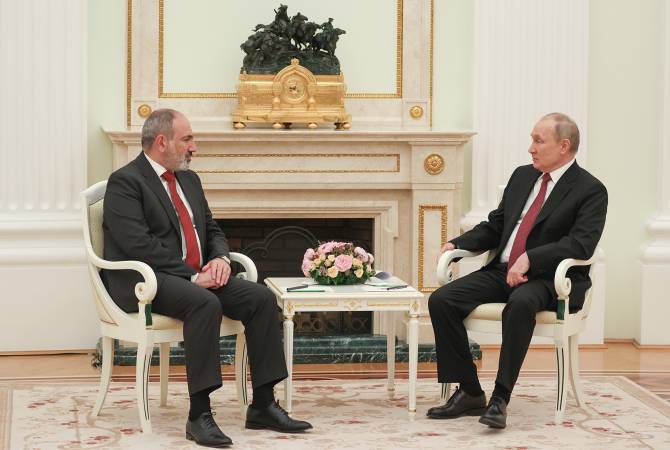 Paşinyan ve Putin'in özel görüşmesi gerçekleşti