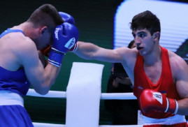 Ermenistan, Yerevan’daki Avrupa Boks Şampiyonasında ilk zaferini kazandı