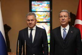 Թուրքիայի ու ՌԴ-ի պաշտպանության նախարարները քննարկել են Ուկրաինայի ու Սիրիայի հետ կապված հարցեր