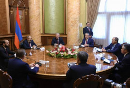 Ermenistan Başbakanı, KGAÖ dışişleri bakanları ile bir araya geldi