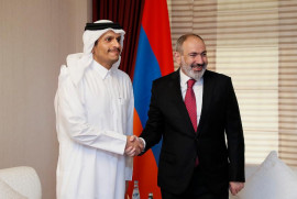 Paşinyan, Katar Dışişleri Bakanı ile bir araya geldi