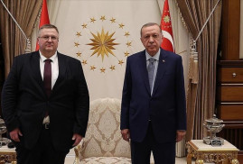 Эрдоган провел переговоры с Оверчуком, встреча прошла в закрытом для прессы режиме