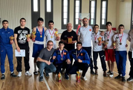 Ermeni boksörler Gürcistan'da 7 madalya kazandı