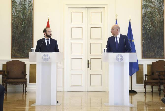 Ermenistan Dışişleri Bakanı: Ermeni-Yunan sağlam kerdeşliğini kimse sorgulayamaz