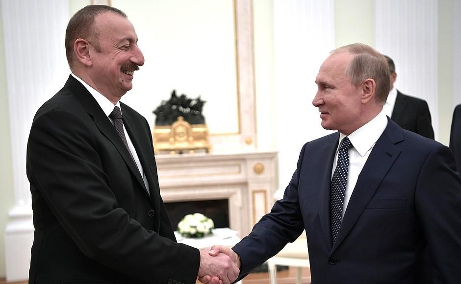 Putin ve Aliyev Dağlık Karabağ sorununu görüştü