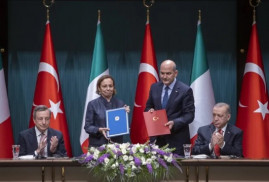 Թուրքիայի և Իտալիայի միջև կնքվել է համագործակցության 9 պայմանագիր