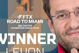 FTX Road to Miami Turnuvasının şampiyonu Ermeni büyükusta Levon Aronyan oldu