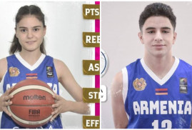 Ermeni sporcular, U16 Avrupa Basketbol Şampiyonası’nda en değerli oyuncu (MVP) olarak seçildi