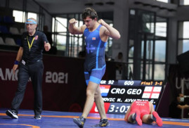 Gürcistan'ı temsil eden Ermeni güreşçi Gor Ayvazyan Dünya Şampiyonu oldu