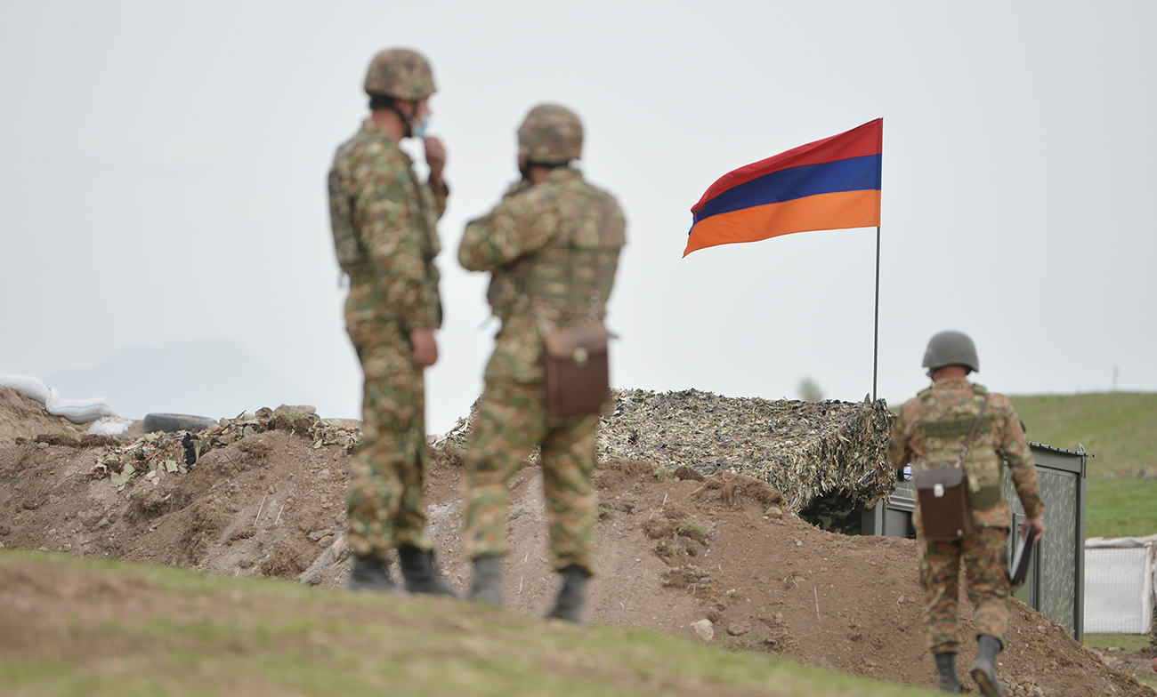 Azerbaycan güçlerinin açtığı ateş sonucu bir Ermeni asker yaralandı