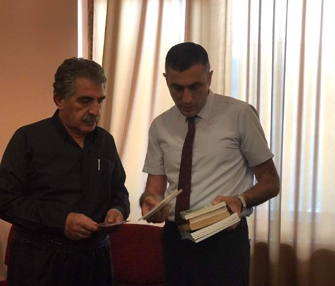 Ermenistan'da Irak Kürt Bölgesel Yönetimi Gençlik ve Kültür Bakanı’nın heyetiyle bir toplantı gerçekleşti