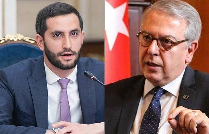 Ermenistan Özel Temsilcisi Ruben Rubinyan'dan Serdar Kılıç'a taziye