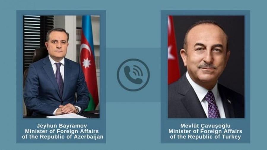 Թուրքիայի և Ադրբեջանի արտգործնախարարները հեռախոսազրույց են ունեցել