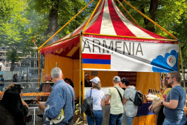 Lahey'deki "Elçilikler Festivali"nde Ermeni kültürü ve mutfağı tanıtıldı