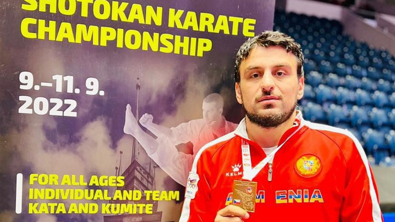 Ermeni sporcu yeniden WSF dünya şampiyonu oldu