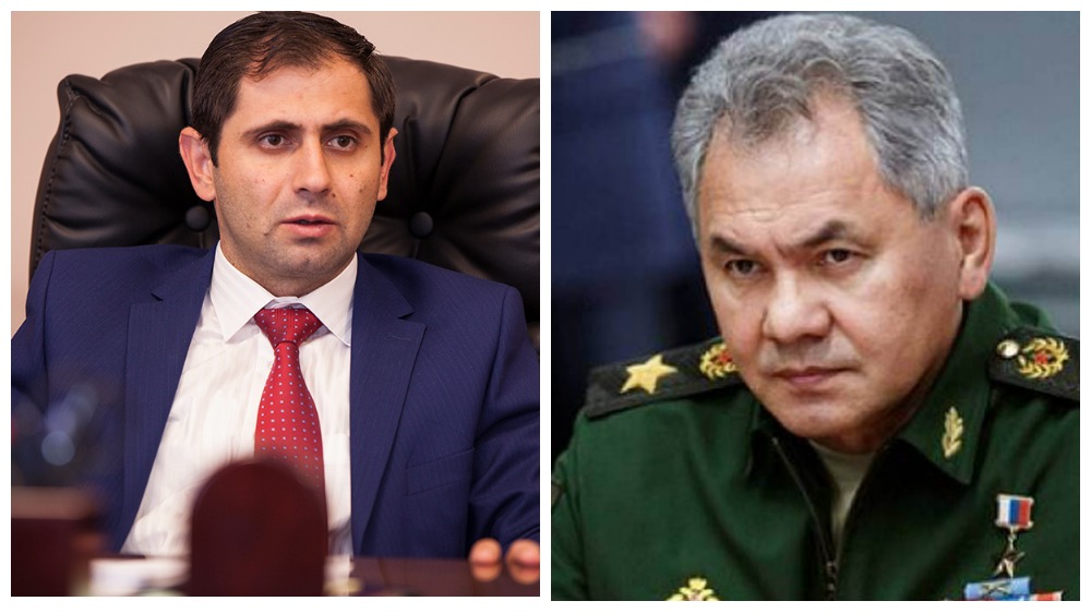 Ermenistan Savunma Bakanı Rusya mevkidaşı ile Ermenistan-Azerbaycan sınırındakı durumu görüştü