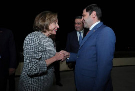 Ermenistan Savunma Bakanı, Nancy Pelosi başkanlığındaki heyete sınır durumunu anlattı