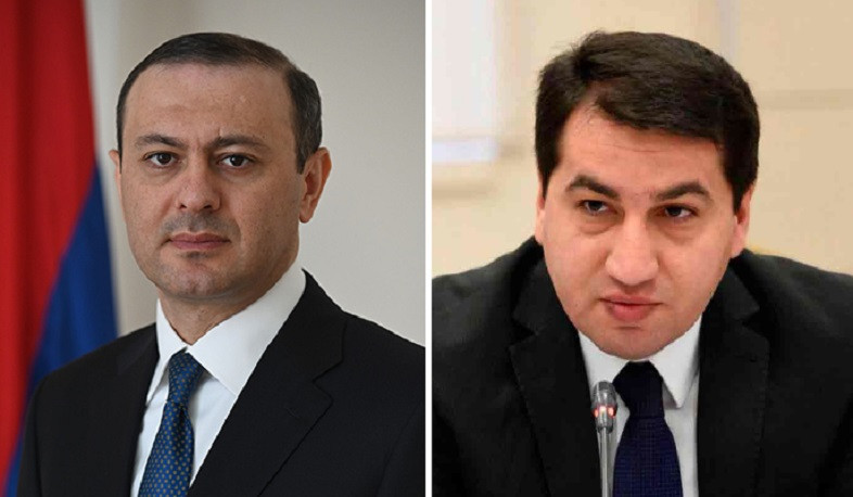 ABD'de Ermenistan Güvenlik Konseyi Sekreteri, Azerbaycan Cumhurbaşkanı Müşaviri ile bir araya geldi