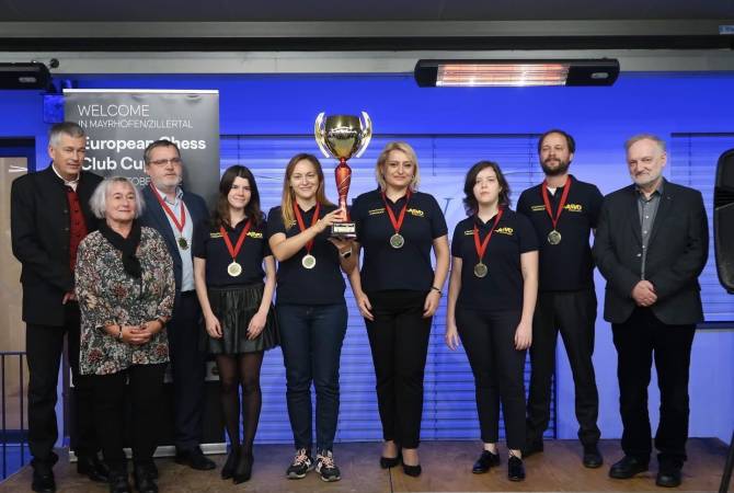 Ermeni kadın satranççı, Avrupa Kulüp Şampiyonasında birincilik kazandı