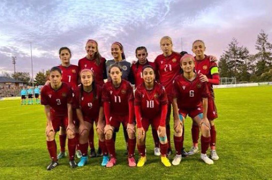 Ermenistan kadın futbol takımı, Lüksemburg'da Gürcistan takımını mağlup etti