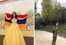 44 günlük savaşına katılan Ermeni Kız, "Mrs. Europe 2022" yarışmasında 2. oldu