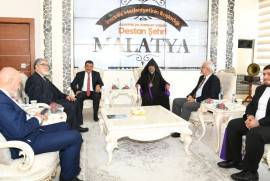 Patrik Maşalyan, Malatya Büyükşehir Belediye Başkanı'nı ziyaret etti