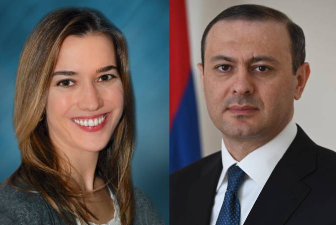 Ermenistan ve ABD Güvenlik Konseyi yetkilileri, iki ülke arasındaki ilişkilerin genişletilmesi gündemini görüştü