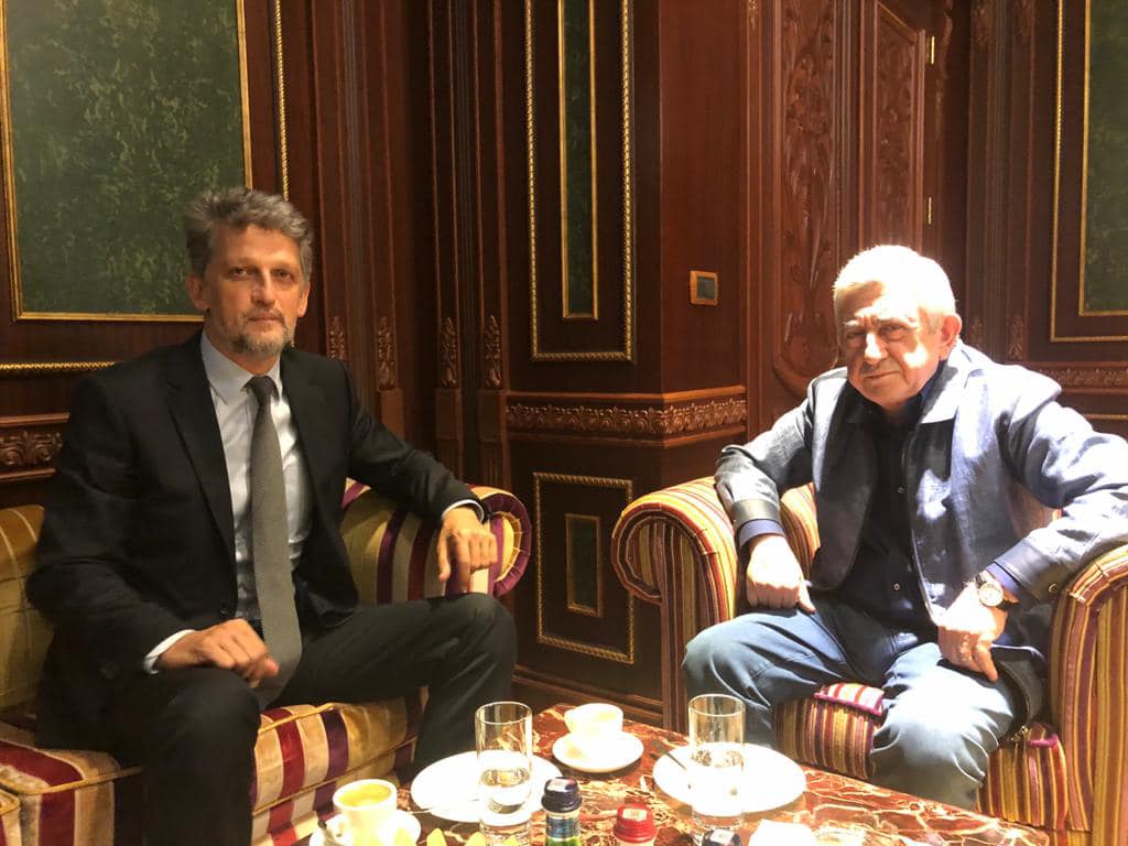 Ermenistan 3. Cumhurbaşkanı Serj Sarkisyan, Garo Paylan ile Ermenistan-Türkiye normalleşme sürecini görüştü