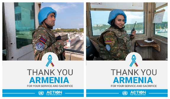 BM barışı korumaya yaptığı katkılardan dolayı Ermenistan'a teşekkür etti