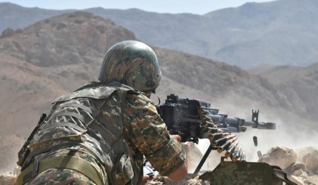 Azerbaycan ateş açtı! Bir Ermeni asker yaralandı