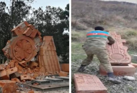 Dağlık Karabağ'da Azerbaycan tarafından 5 tahrip edilmiş, 7 hasarlı ve tehlike altında olan 17 kültürel mekan tespit edildi