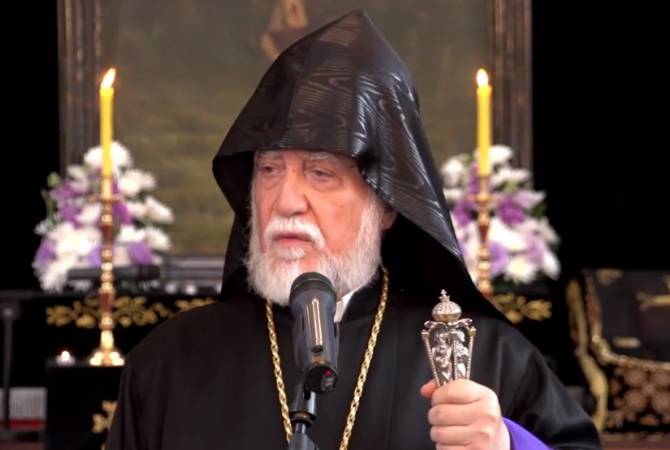 Kilikya Ermeni Katolikosu I. Aram'dan Artsakh çağrısı