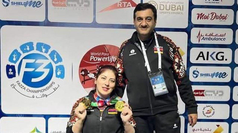 Ermeni halterci, Dünya Powerlifting Şampiyonu oldu
