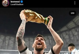 Messi'nin kupalı fotoğraflarının beğeni sayısı ağızları açık bıraktı