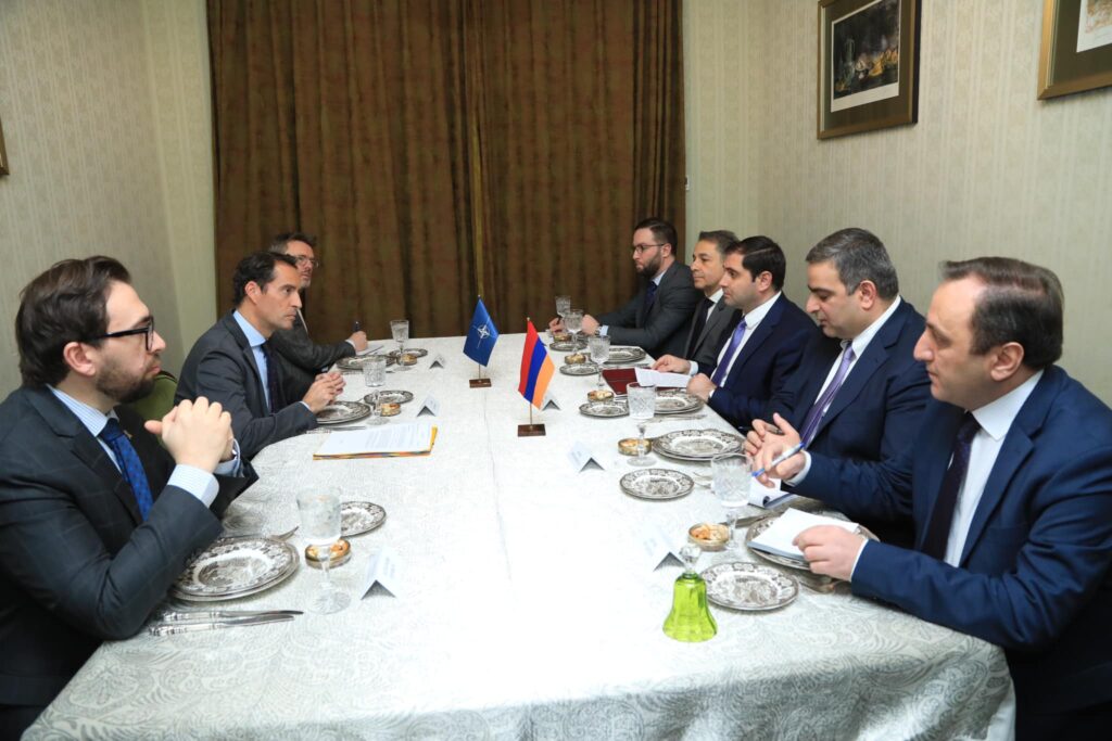 Ermenistan Savunma Bakanı, NATO Genel Sekreteri'nin Özel Temsilcisi'ni kabul etti