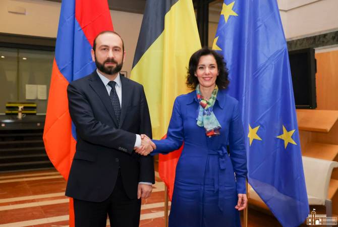 Ermenistan Dışişleri Bakanı Belçikalı mevkidaşı ile bölgeyi görüştü