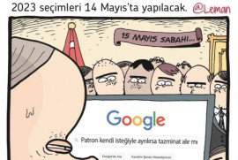 Թուրքական ամսագիրը հրապարակել է «ընտրություններում պարտվող» Էրդողանի ծաղրանկարը