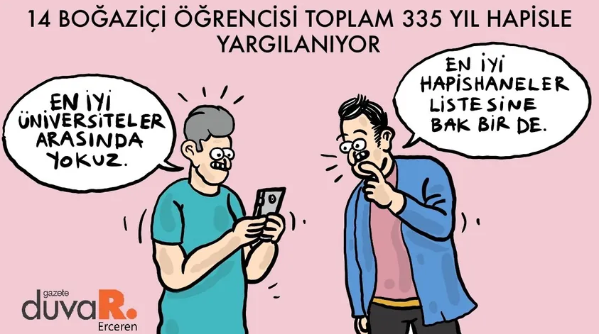 Թուրքիայում լայնորեն տարածվում է օրվա ծաղրանկարը