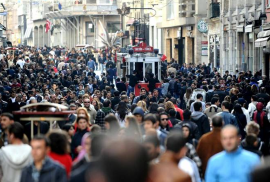 Թուրքիայի բնակչությունը հատել է 85 միլիոնի շեմը